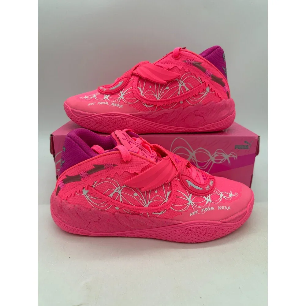 Puma MB.05 X Lamelo Ball Fast & Furious Men's Size 10 Pink Shoes 314021 01